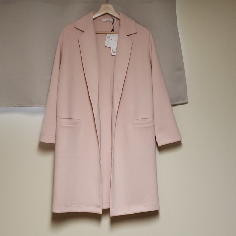 Moussy Soft Pink Pea Coat